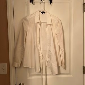 The Limited tie around blouse